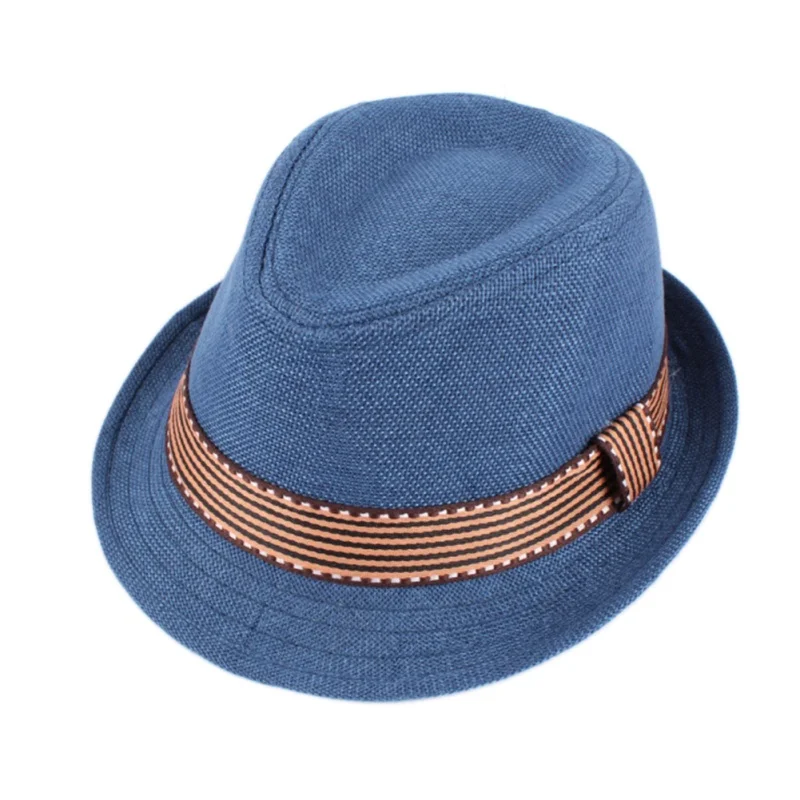 Baby Hat Children Jazz Straw Cap Baby Boys Girls Hat Baby Cap Kids Sun Cap European American Style 2-6T