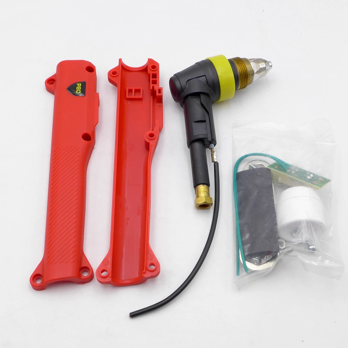 

80A P-80 P80 Plasma Torch Head Body HF Pilot Arc for Plasma Torch Consumables