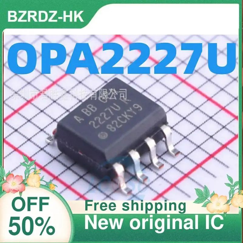 

5PCS OPA2227 OPA2227U OPA2227UA SOP-8 New original IC