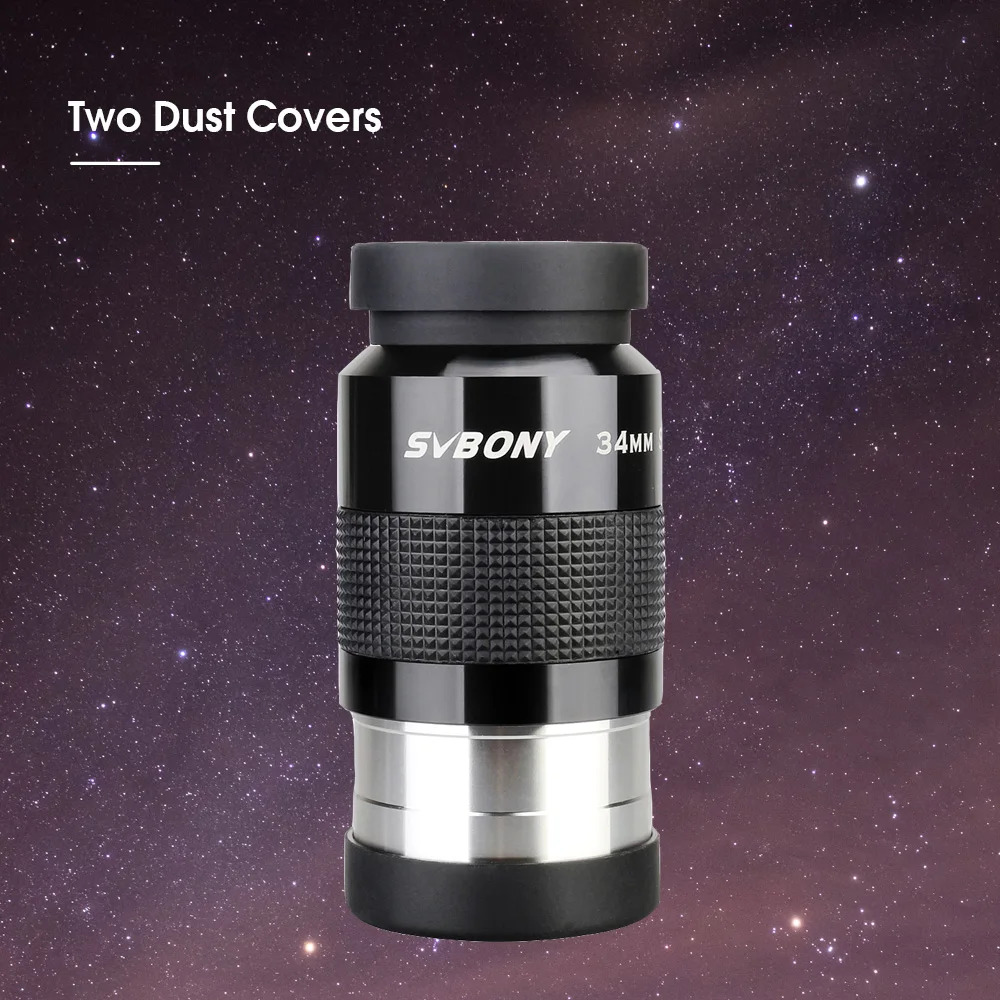 SVBONY Professionelles Astronomie-Teleskop, 34 mm, 2 Zoll Weitwinkel, 72 ° FMC Asphärisches Okular HD – Detail 9
