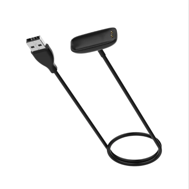Сменное Зарядное устройство USB 50 см/1 м для умного браслета Fitbit Luxe, USB-адаптер, умные аксессуары, Магнитный зарядный кабель