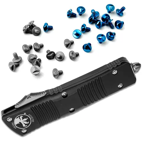 Vis triangulaires en alliage de titane, 6 pièces, pour couteaux de Combat Troodon Microtech, pièces et accessoires