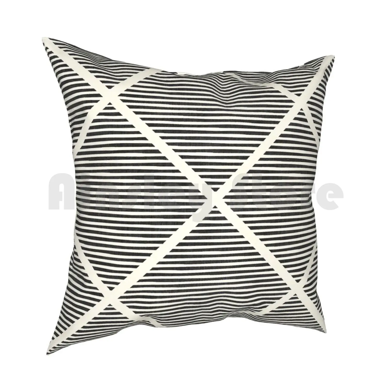 Chisel In Cream Pillow Case Printed Home Soft DIY Pillow cover Mud Cloth Mudcloth Bohemian Tribal Ethnic Africa African Dye