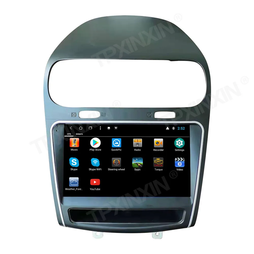 For Dodge Journey 4+64GB 2012 2013 - 2020 IPS Screen  Android 9.0 Car Radio Multimedia Video DVD Player Navigation HeadUnit GPS