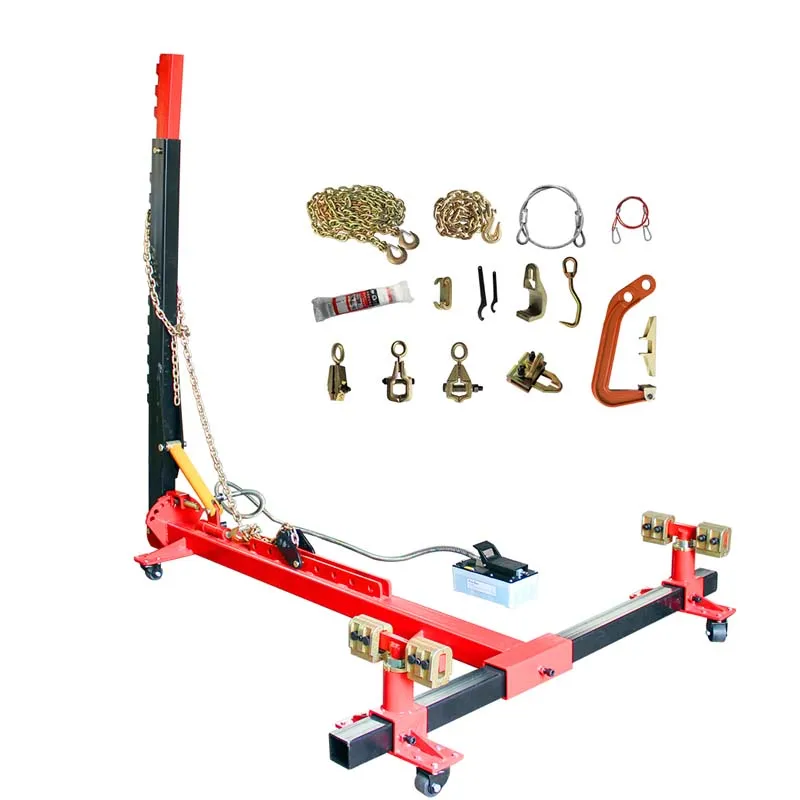 Automotive Mechanics Tools Simple Automobile Shaping Repairing Platform Classic Car Body Bench Towing Equipment CN On Sales