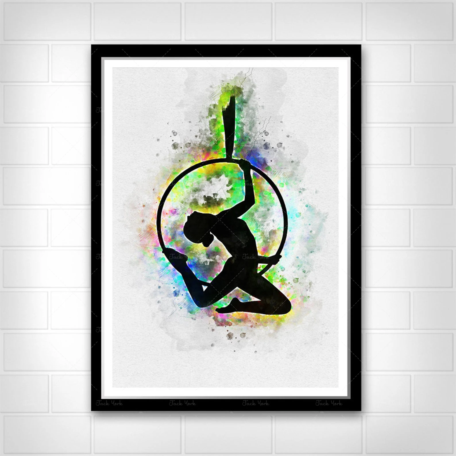 Aerial hoop triple set of prints Wall art decor
