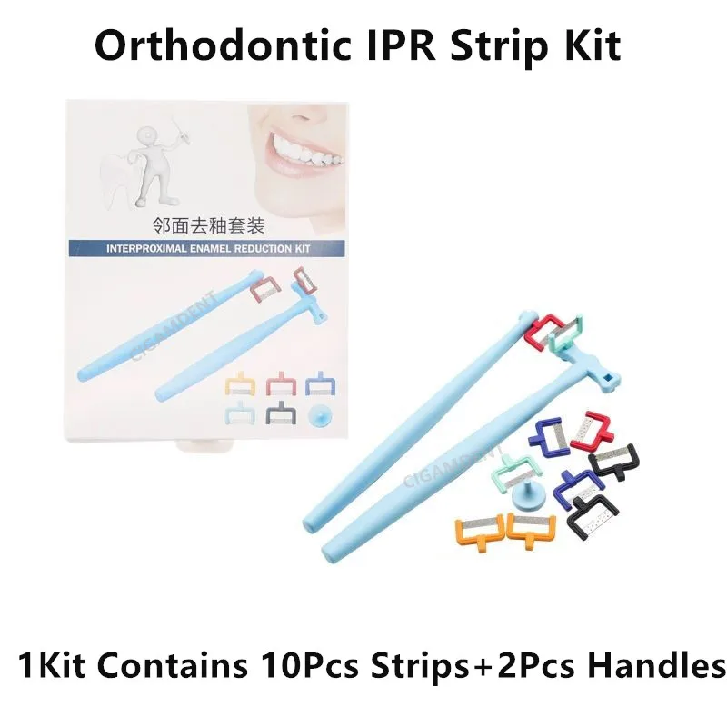 Dental Orthodontic Interproximal Enamel Reduction IPR Automatic Strip Kit Reciprocating IPR StrippingSystem