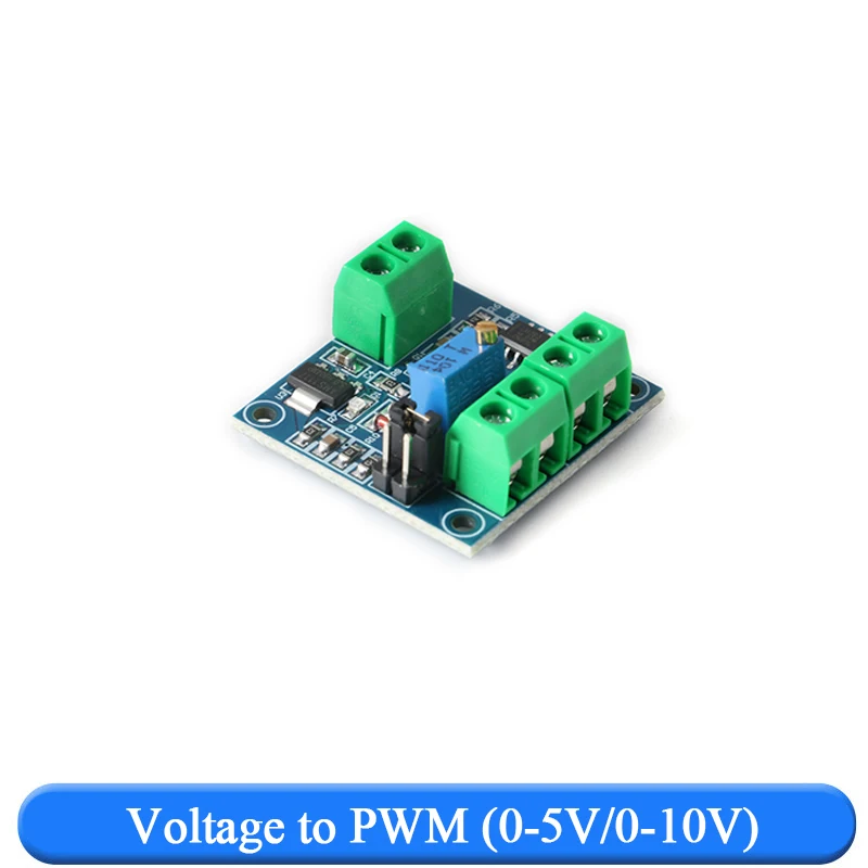 Modulo convertitore da tensione a PWM da 0%-100% a 0-5V 0-10V modulo di potenza regolabile PWM da segnale digitale ad analogico