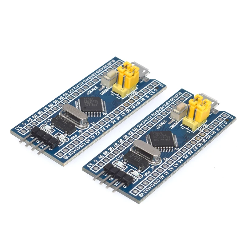 STM32F103C6T6 STM32F103C8T6 ARM STM32 Modul Papan Pengembangan Sistem Minimum Arduino ST-LINK V2 Simulator Unduh Programmer