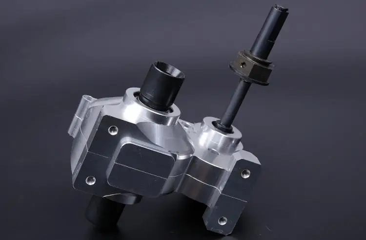 CNC precision machining all metal gearbox assembly with differential for 1/5 ROFUN KM HPI BAJA 5B 5T 5SC