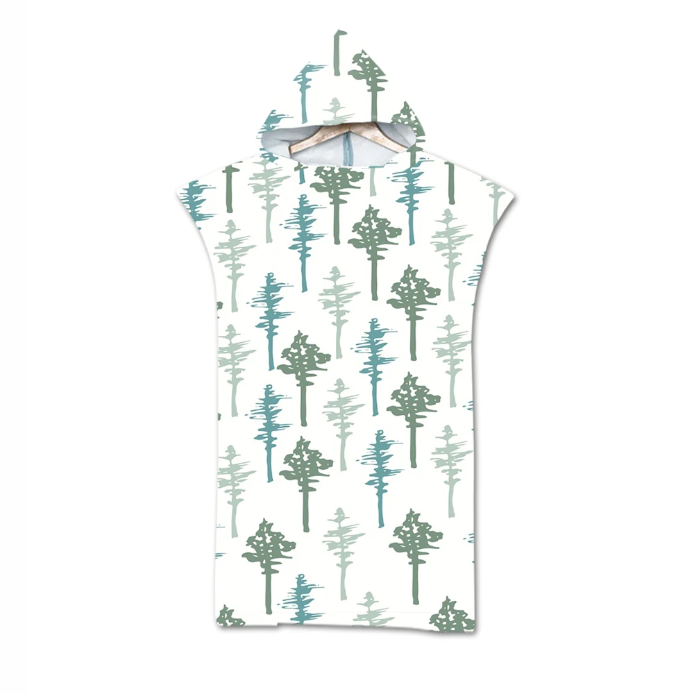 

Новое полотенце из микрофибры с геометрическим рисунком для взрослых, банное полотенце с капюшоном, пляжная одежда для плавания и серфинга