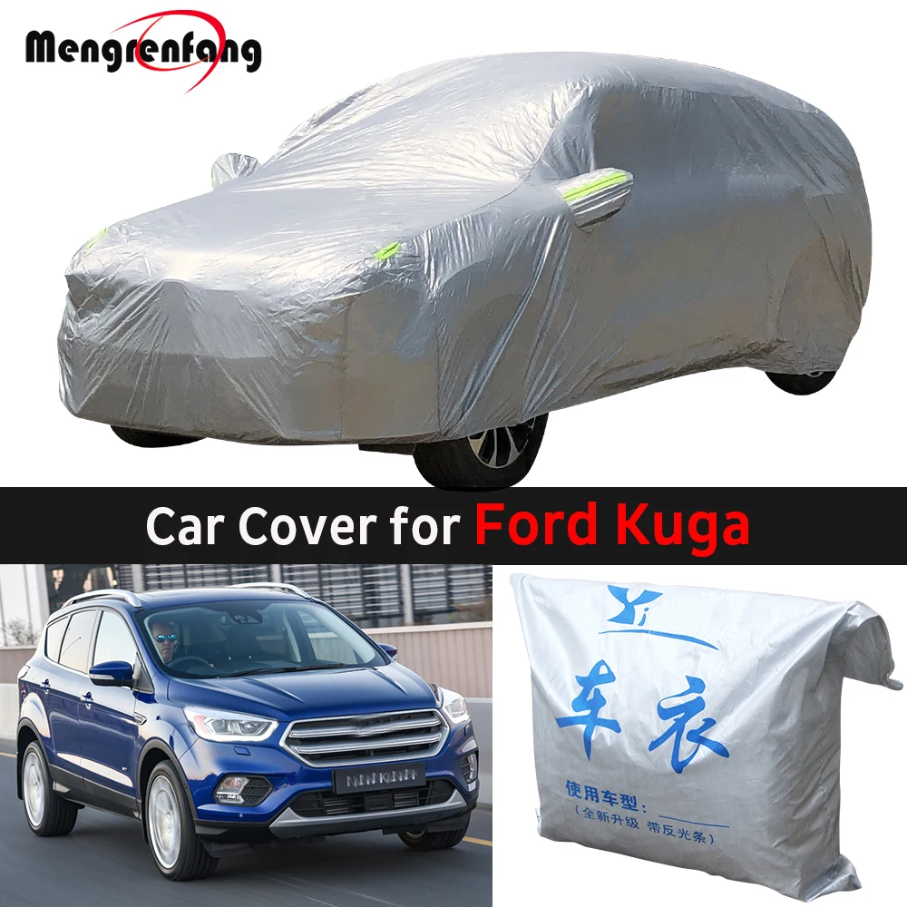 

Outdoor Car Cover For Ford Kuga 2008-2021 SUV Anti UV Sun Rain Snow Fog Protection Cover Dustproof