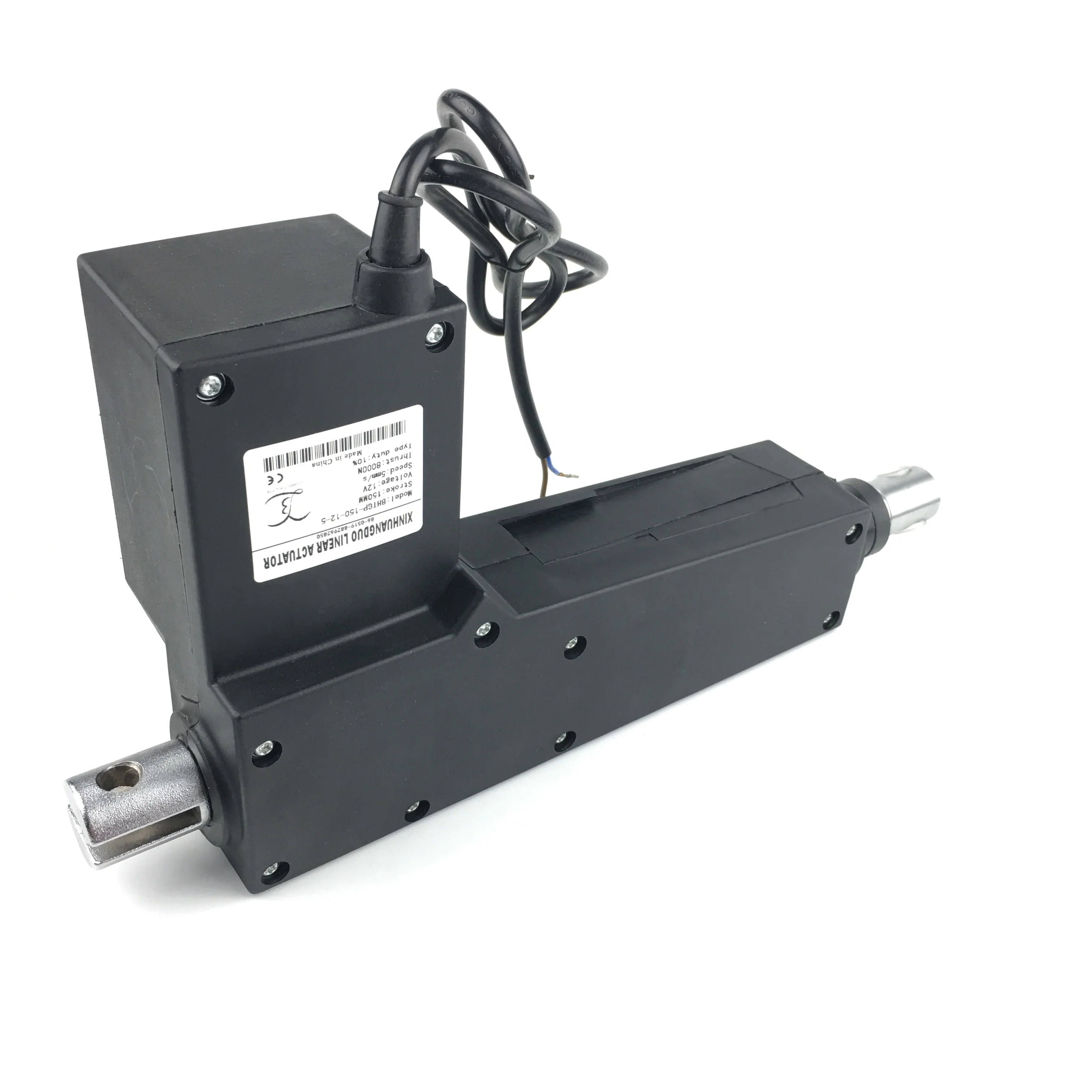 25mm-100mm Stroke 24V DC Max Thrust 8000N Load 800kg Electric Linear Actuator For Access Control System or Nursing Bed