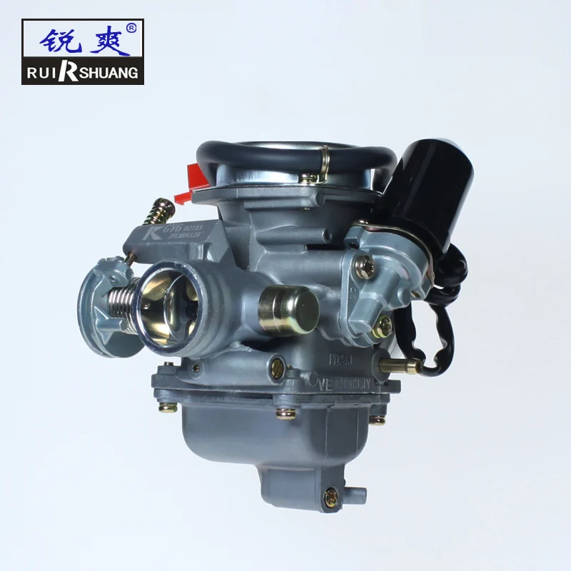 GY6 125cc 150cc PD24J Moped Carburetor 4-Stroke Scooter SPACY CHA125 ELITE SC125 GR125 Motorcycle ATV Go Kart Mopeds