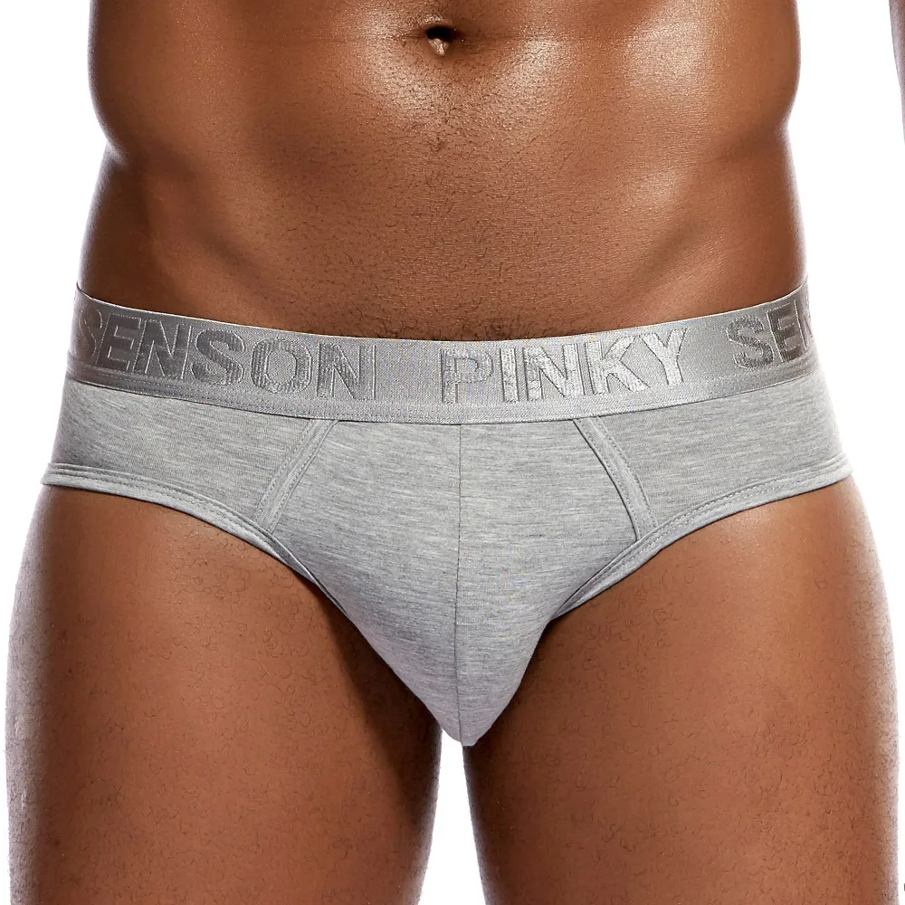 Pinky Senson Men Briefs Underwear Modal Sexy Underpants Hommes Shorts Ondergoed Mannen Bermuda Masculina Calcinha Transparente