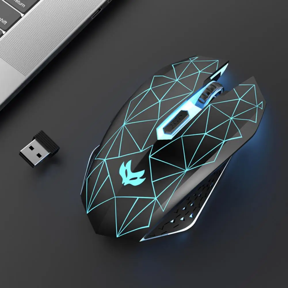 X5 Wireless 2.4G USB Optical Gaming Mouse 1600DPI Professional Gamer Mouse Backlit Rechargeable Silent Mice For PC Laptop