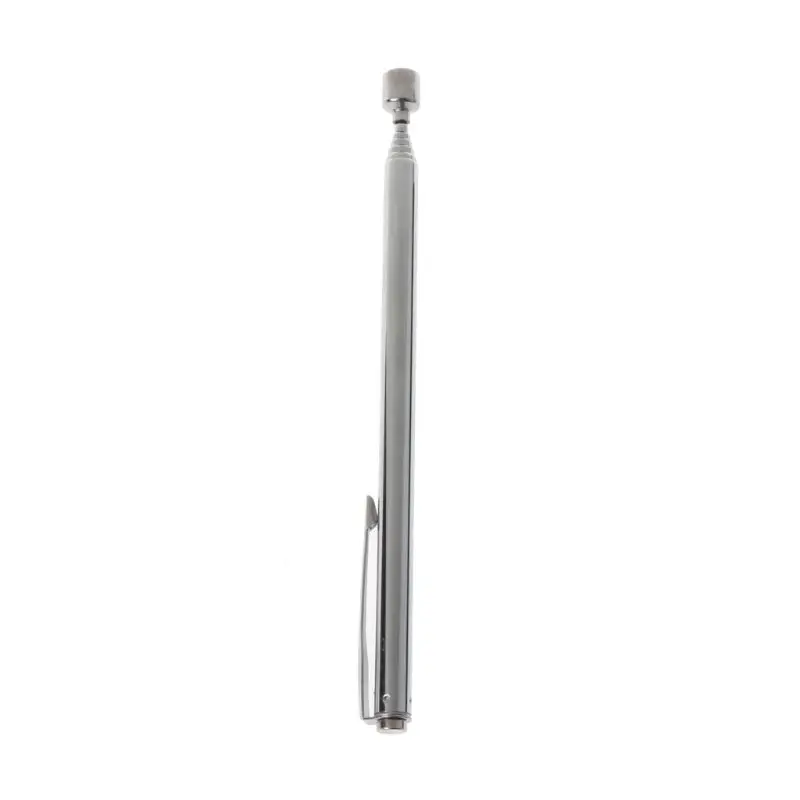 Haste magnética telescópica portátil de 1,5 lb, vara de pegar, extensor, clipe de bolso, ferramenta de captação