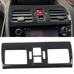 LHD! RHD! Fit For Subaru WRX / WRX STi 2015-2019 Car Accessories ABS Carbon Central Console AC Vent Outlet Cover Trim 1PC