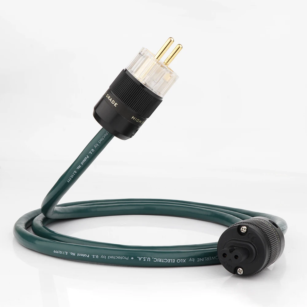 

Кабель питания переменного тока XLO PRO PL-1500 US с firgar8 C7 силовой кабель с разъемом IEC кабель питания hifi AMP/CD сетевой кабель