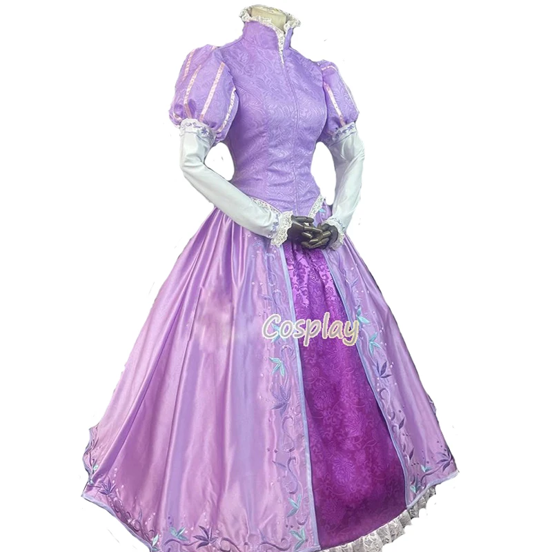 2023 New Style Rapunzel Top Embroidery Cosplay Costume For Adult Princess Rapunzel Costume Dress For Women Halloween Party