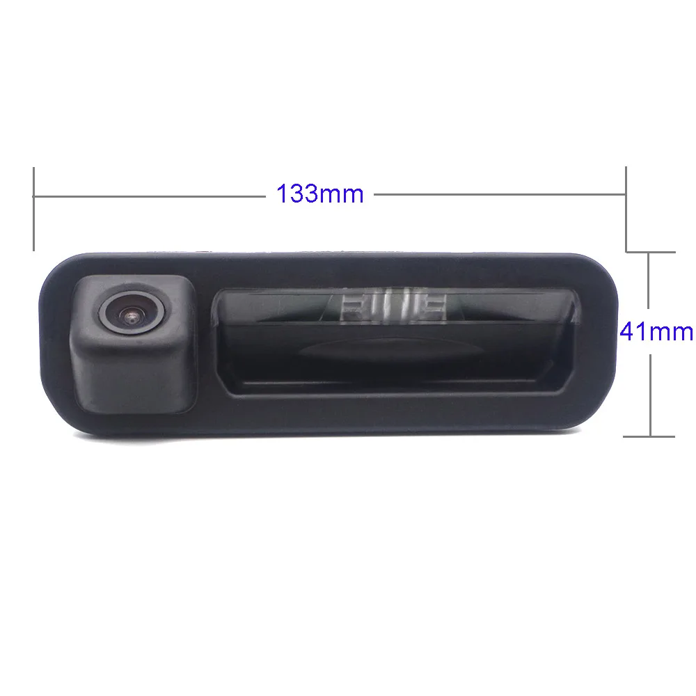 Car Rear View Reverse Backup Trunk Handle Camera for Ford Focus 2012 2013 for Focus 2 for Focus 3 Static / Dynamic Parking Line