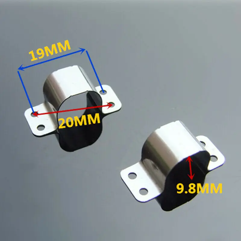 10PCS N20 N30 Motor Metal Iron Mount Bracket Base Mounting for Airplane Toy Car Accessories Model 12mm Micro Small Motor Fixed