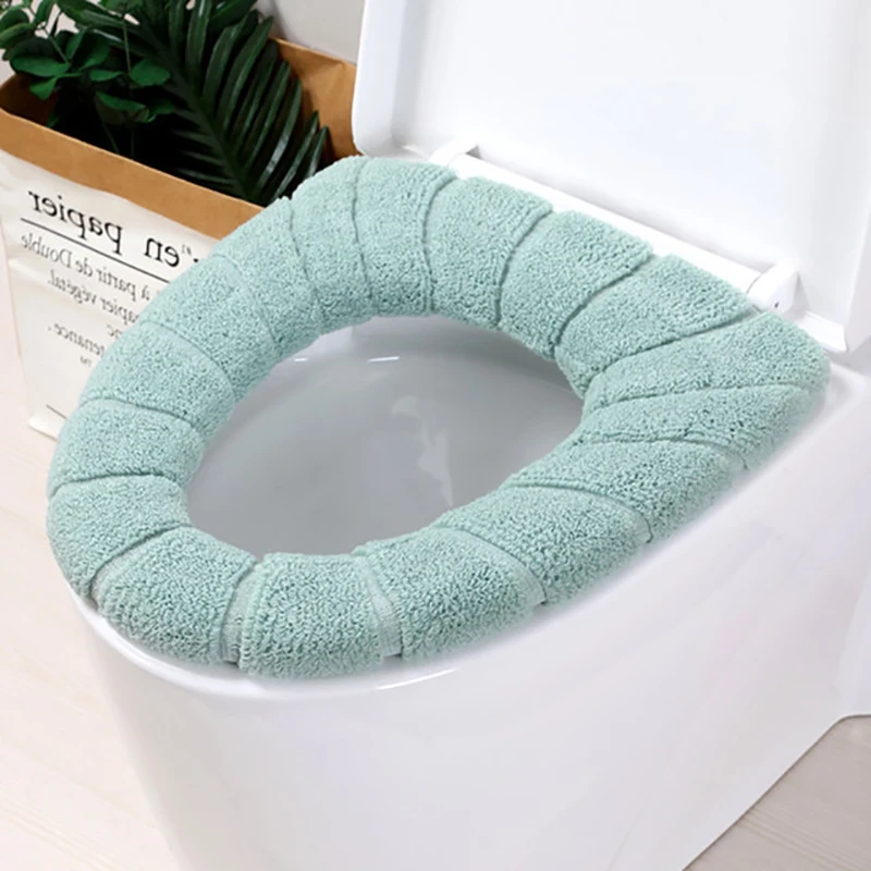 Washable Toilet Seat for Bathroom, Soft Warmer Mat, Pad Cushion, Toilet Seat, Bidet Cushion, New, 2025