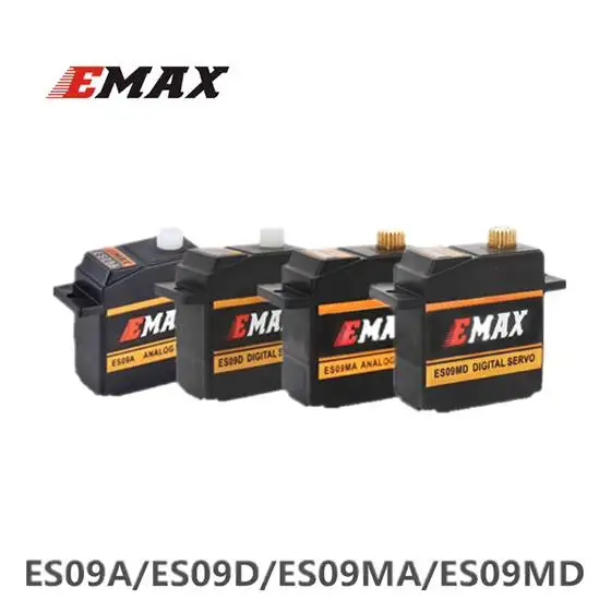 4pcs EMAX ES09A ES09D ES09MA ES09MD Servo Dual-Bearing Specific Swash For Trex 450 RC Helicopters