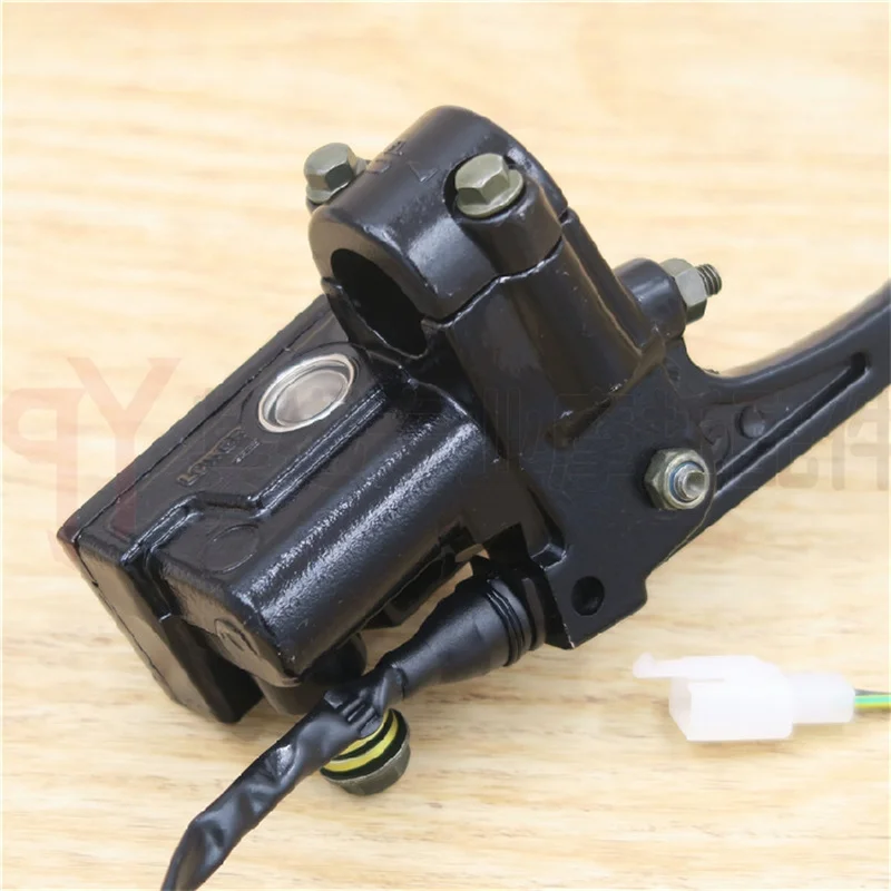 Black Motorcycle Front Brake Master Cylinder For Yamaha XV125 XV250 QJ250-H QJ150-B XV 125 250 Virago