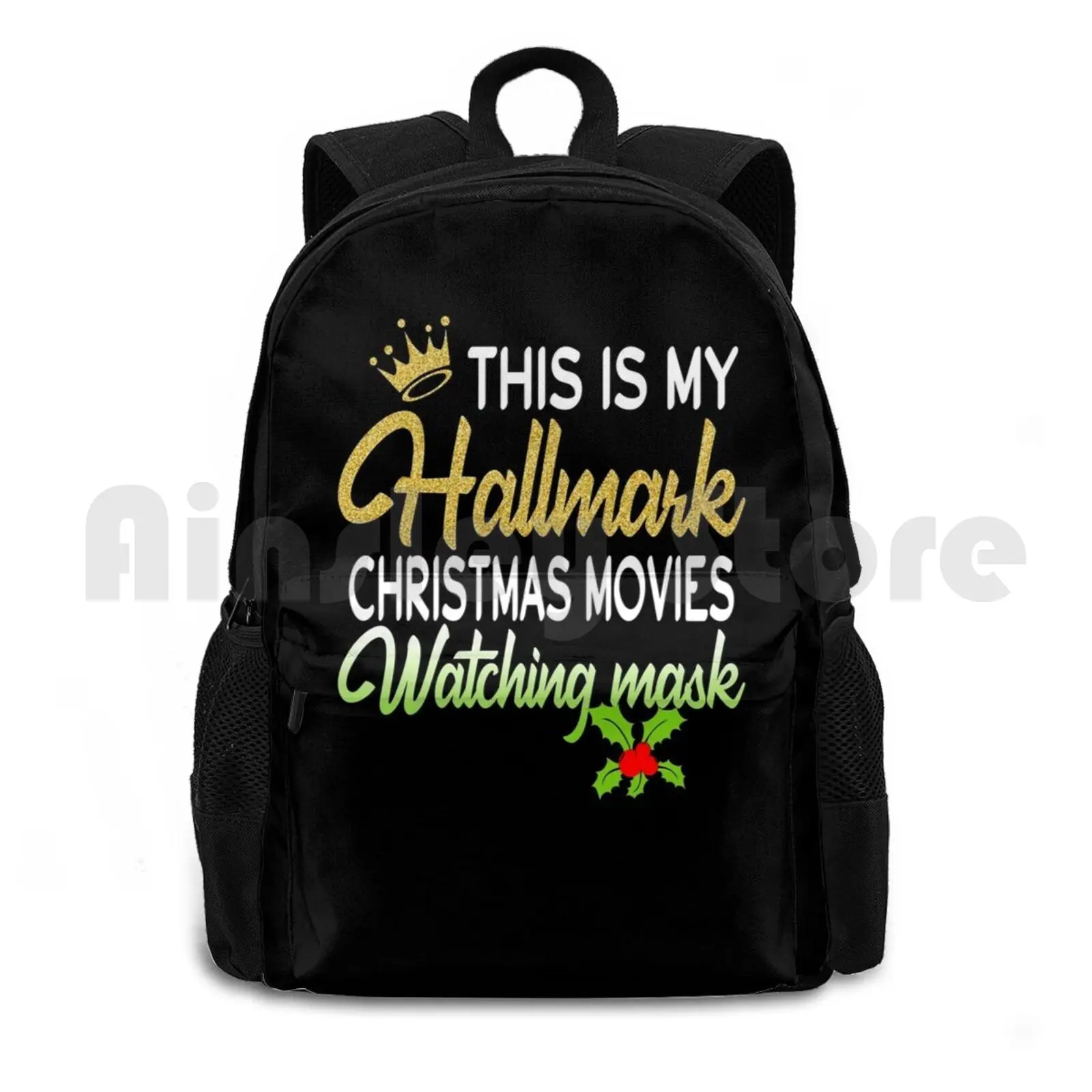 

This Is My Christmas-Movies Watching Mask Funny Christmas Xmas Mask , Season , Movie Outdoor Hiking Backpack Riding Climbing