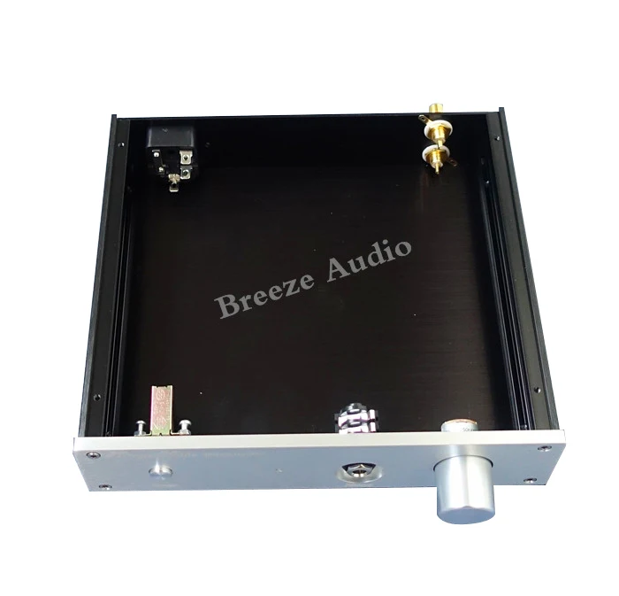 BRZHIFI BZ2204 Series Aluminum Case Headphone Amplifier Chassis DIY Customized Multifuction Metal Electronic Instrument Box