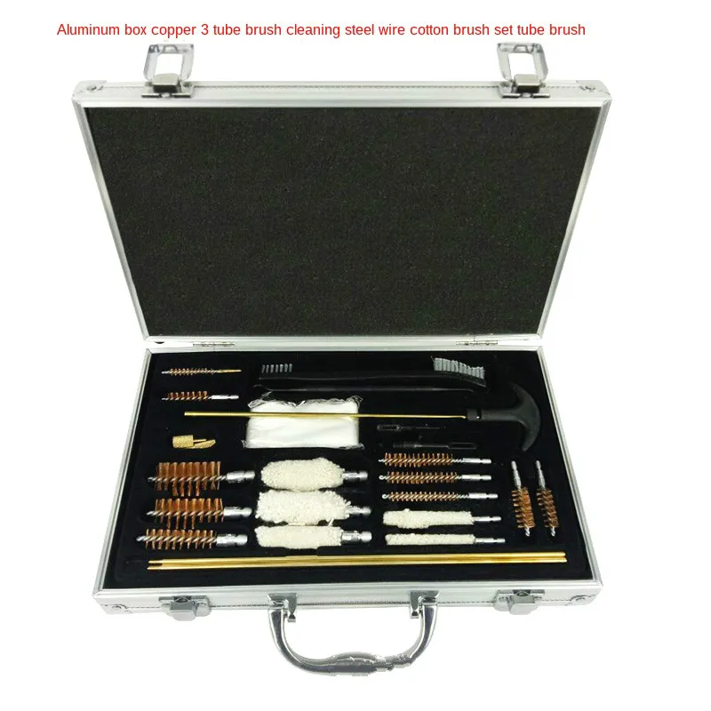 

Hunting Universal Gun Pistol Cleaning Tool Kit Set Outdoor Brush Clean Tool Cleaner Pipe Mop Portable Rifle Brushes Weapon Acces