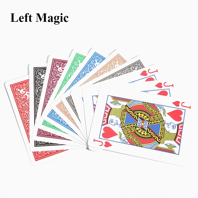 Andy Changes Color Card Magic Tricks Magic Card Sets Magic Props Mentalism Illusion Close Up Magia Toy Easy To Do