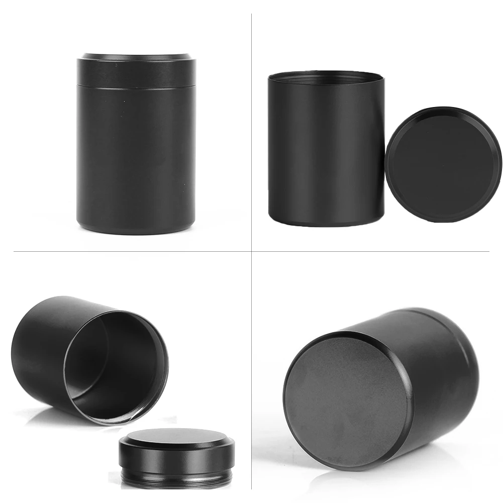 10Pcs/Set Portable Multipurpose Round Mini Seal Metal Tea Can Tinplate Candle Can Canisters Candy Jar Aromatherapy Box Luxury