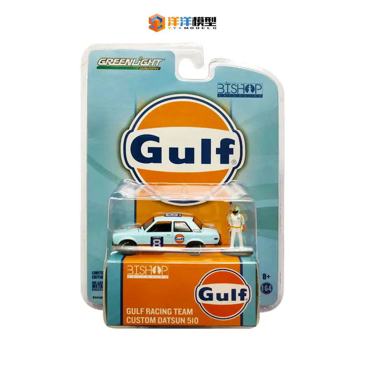 

Автомобили Greenlight 1/64 гоночная команда перфа Datsun 510 коллекционный автомобиль