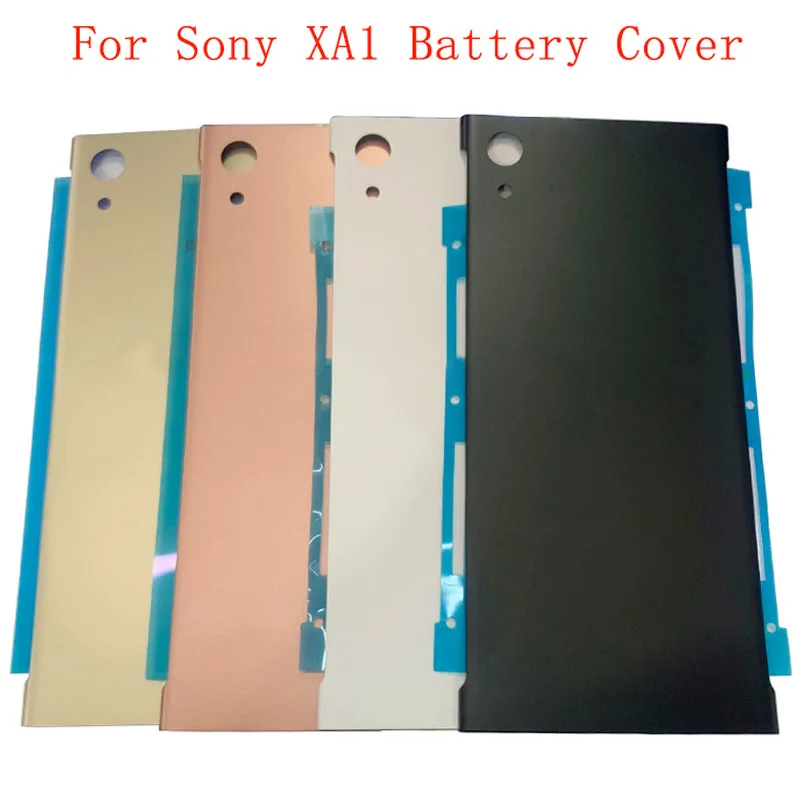 Battery Case Cover Rear Door Housing Back Cover For Sony Xperia XA1 XA1 Plus Battery Cover with Logo