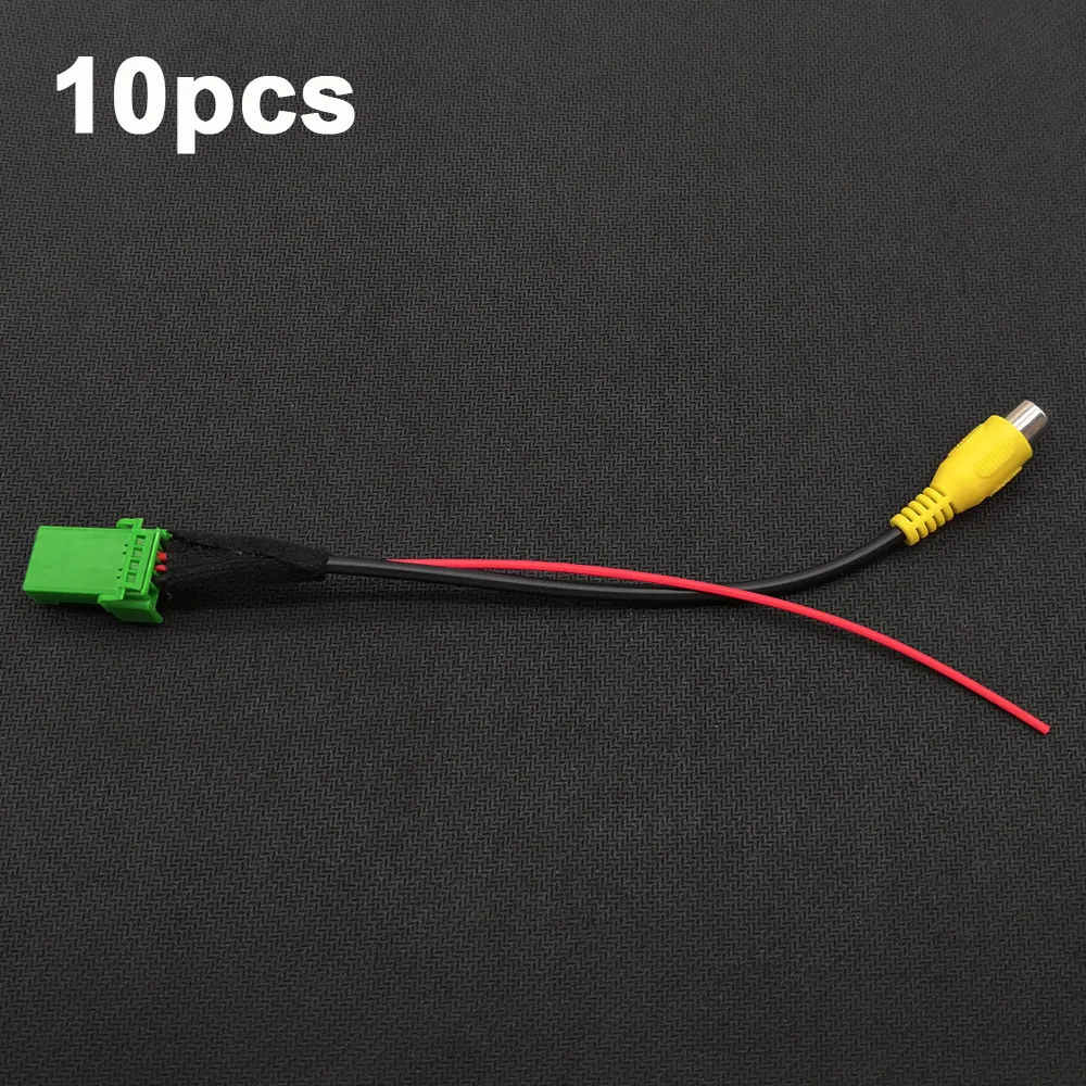 

10pcs 10Pin Original Video Input Switch Reverse Camera RCA Adapter Cable For Suzuki Vitara Escudo Jimny 2015 2016 2017 2018 2019