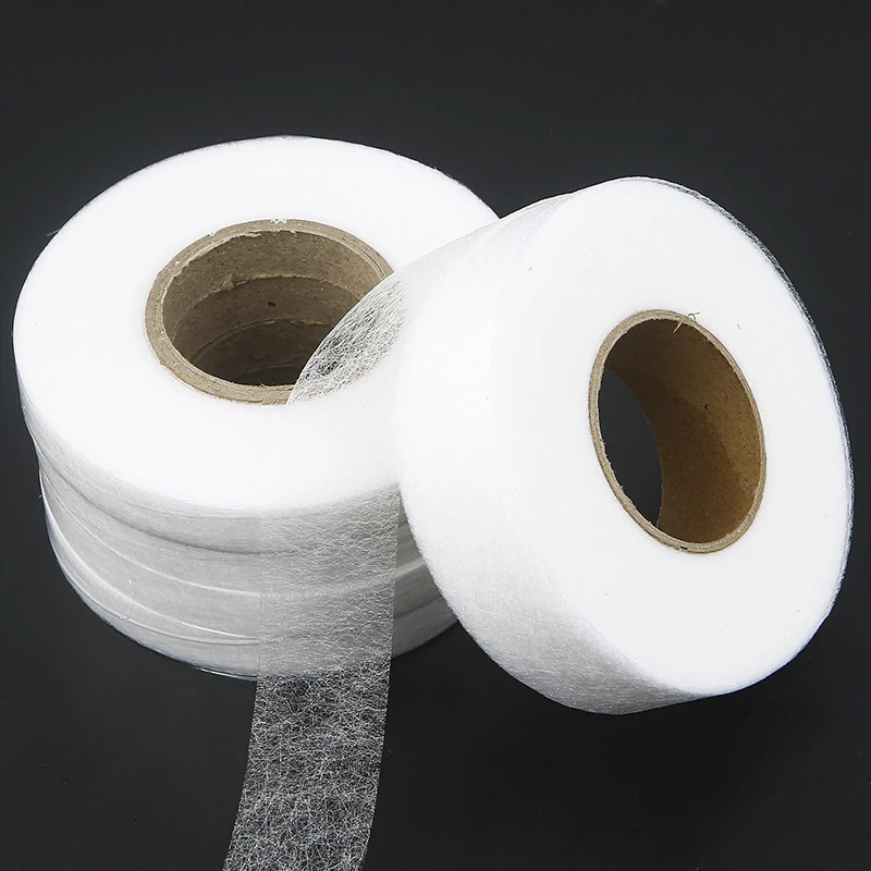 70Yard White Double Sided Interlining Sewing Accessory Adhesive Tape Cloth Apparel Fusible Interlining DIY Accessories Patchwork