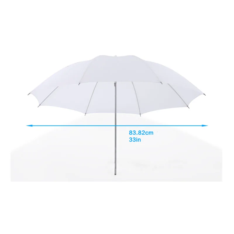 White Soft Umbrella 43\