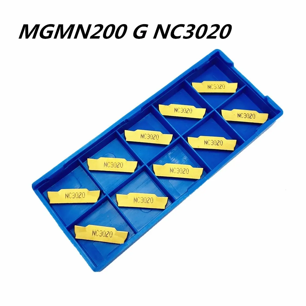 Khía lưỡi MGMN200G NC3020 NC3030 PC9030 cao chất lượng kim loại máy tiện CNC máy công cụ cắt công cụ carbide khe cắm lưỡi