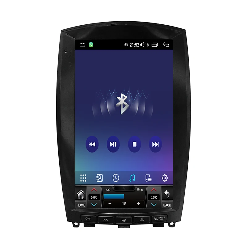 Bosstar Tesla Veitical touch screen radio 12.1/13.3 inch For Infiniti QX50 EX25 gps navigation player