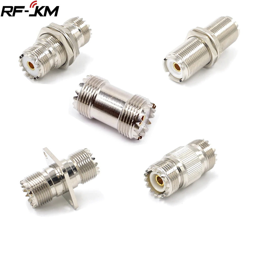 1 stücke RF Adapter SO239 UHF Weibliche Jack zu SO-239 Weibliche Coax Coaxial Connector Adapter – Detail 1