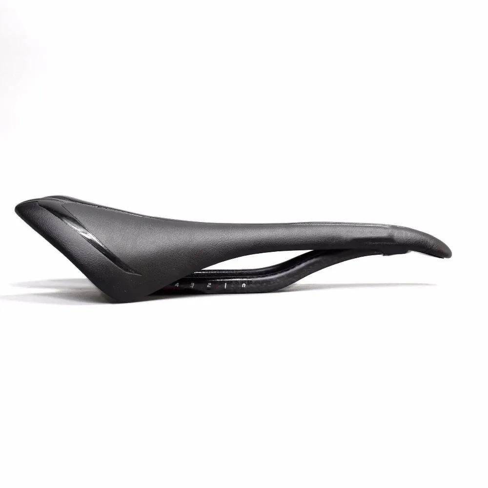 New Design Hollow LightWeight Full Carbon Fiber Bow EVO Sponge Mtb Road Bike Seat Cushion Bicycle Saddle