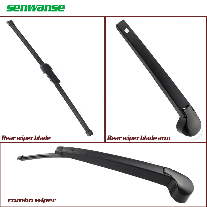 

Senwanse Rear Wiper Blade and Arm For VW Volkswagen Caddy 2016-2020 Windshield Windscreen Wiper blade