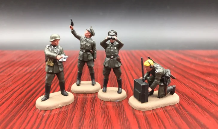 

super mini pvc figure1 / 72 German headquarters of W War II