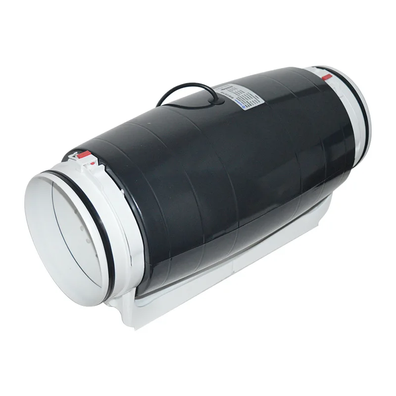 家庭用排気ファンventiladorラウンドダクトファン液晶遅延3速スイッチサイレント排気ファンventilador排気ファン8インチ