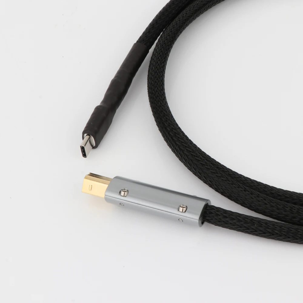 Monosaudio-Cable USB B para impresora Canon, Epson, HP, Samsung, escáner, 5M