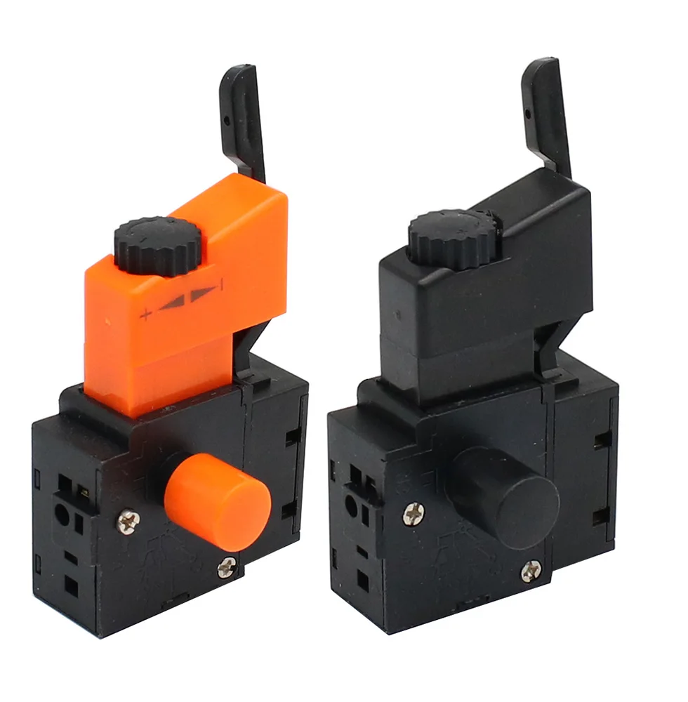 AC 220V/6A FA2/61BEK Adjustable Speed Switch Plastic Metal For Electric Drill Trigger Switches High Quality