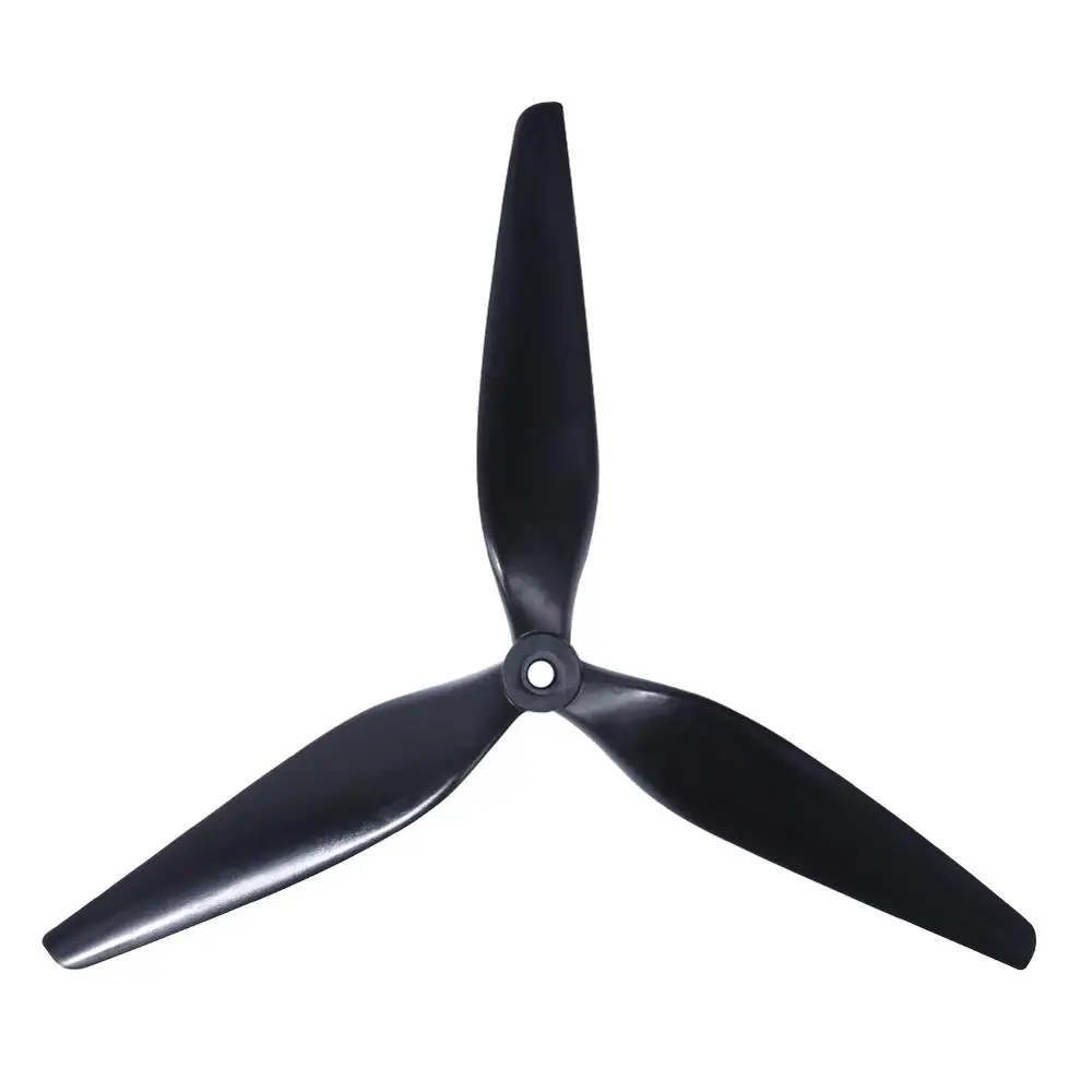 HQ Macroquad Prop 10X5X3/9X5X3 1050/9050 10inch/9inch 3 blade/tri-blade Black-carbon Reinforced Nylon propeller prop for FPV