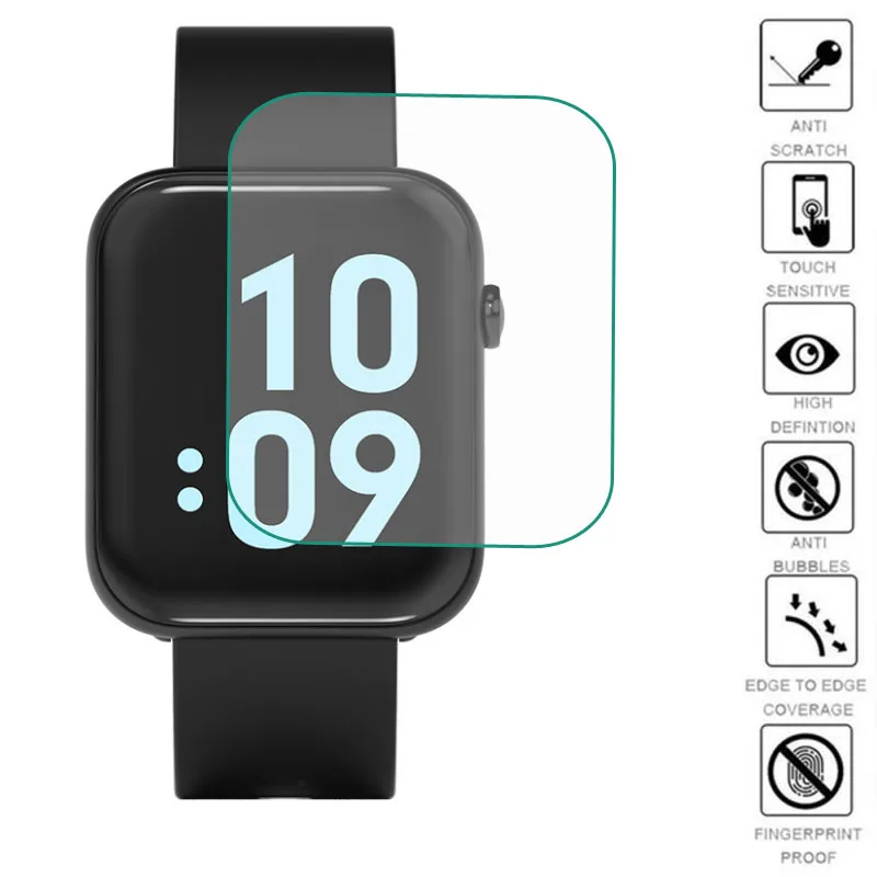 5 stücke Weiche Tpu Klare Film Schutz Für Ticwatch GTH Sport Smartwatch Voller Bildschirm Schutz Abdeckung Schutz